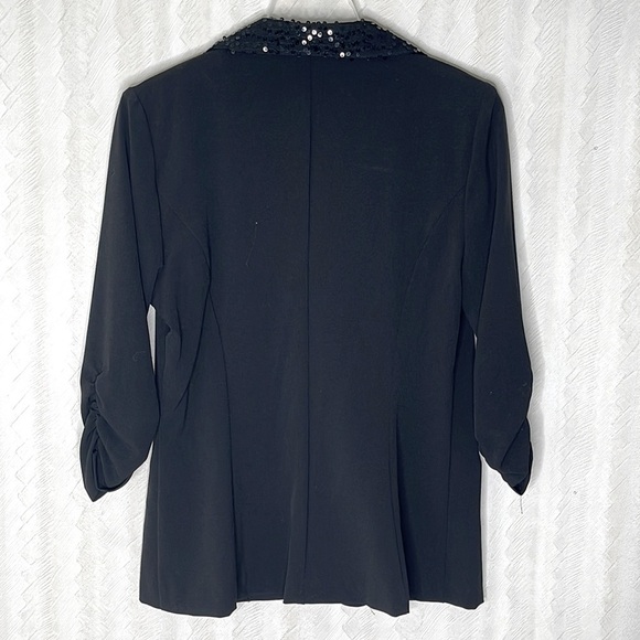 🆕 COURTENAY Sequin Accented Jacket Size 10 - Picture 3 of 4